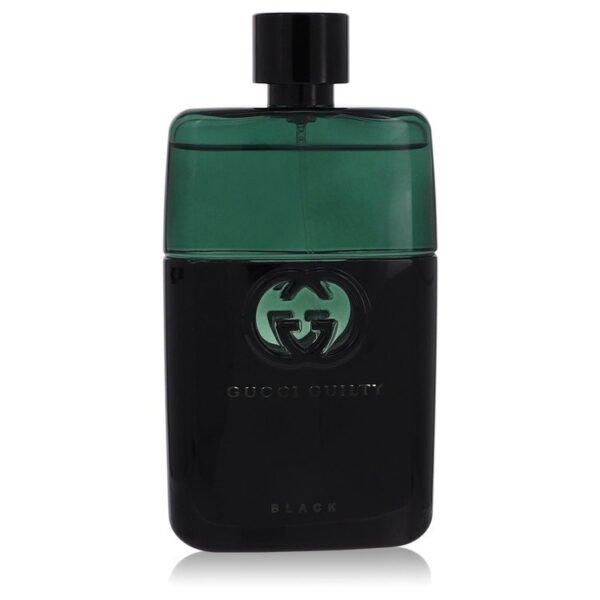 Gucci Guilty Black by Gucci Eau De Toilette Spray (Tester) 3 oz (Men)