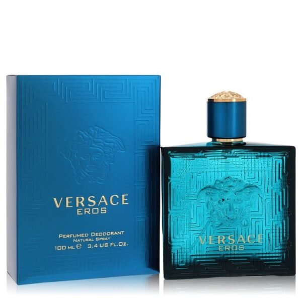 Versace Eros by Versace Deodorant Spray 3.4 oz (Men)