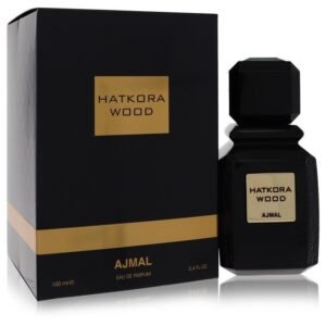 Hatkora Wood by Ajmal Eau De Parfum Spray (Unisex) 3.4 oz (Men)