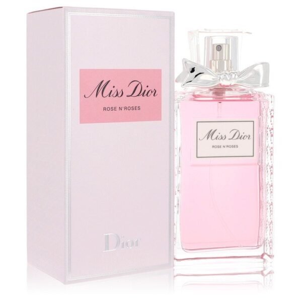 Miss Dior Rose N'Roses by Christian Dior Eau De Toilette Spray 3.4 oz (Women)