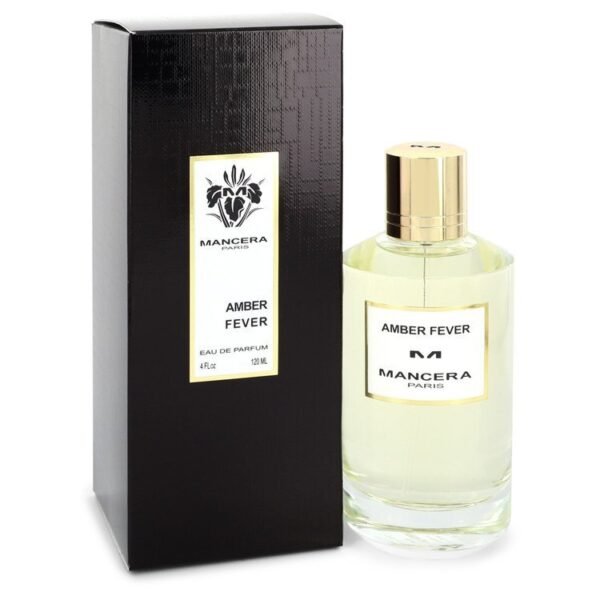 Mancera Amber Fever by Mancera Eau De Parfum Spray (Unisex) 4 oz (Women)