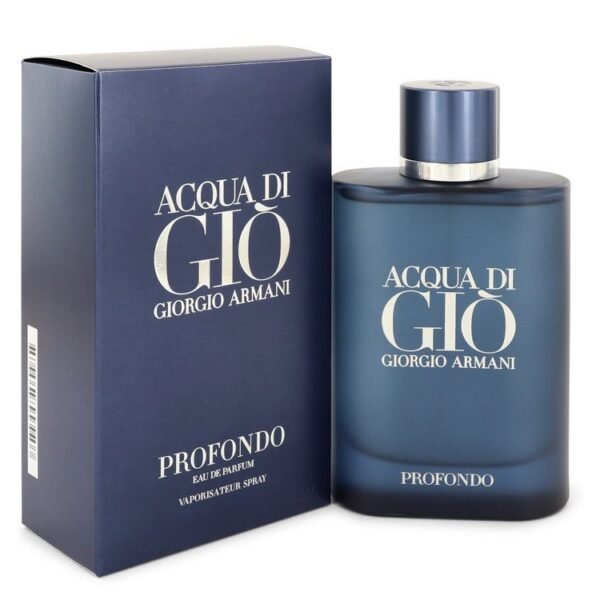 Acqua Di Gio Profondo by Giorgio Armani Eau De Parfum Spray 4.2 oz (Men)