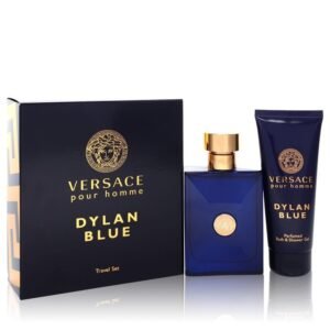 Versace Pour Homme Dylan Blue by Versace Gift Set — 3.4 oz Eau de Toilette Spray + 3.4 oz Shower Gel (Men)