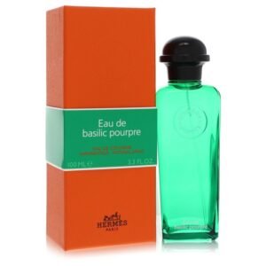 Eau De Basilic Pourpre by Hermes Eau De Cologne Spray (Unisex) 3.3 oz (Men)