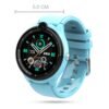 Y2 Kids Smart Watch 4g GPS Tracking Positioning Waterproof Security SOS Call Smartwatch with Camera for Student Blue - Image 7