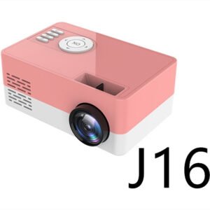 Color: PinkJ16, Model: Uk – ED Projector 1080P video projector