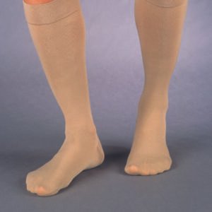 Jobst Relief 20-30 Thigh-Hi Open Toe Beige Large