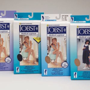 Jobst Ultrasheer 15-20 Knee-Hi Natural Large (pair)