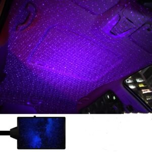 Color: Purple blue – Star Light Projector Party Lights USB LED Light Interior Lighting LED Interior Car Lights Starry Sky Galaxy Night Lights