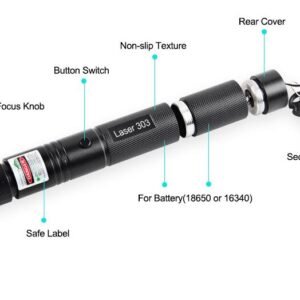 quantity: 1PC, Model: US-Box and Charger, package:  – Phantom Tactical Laser