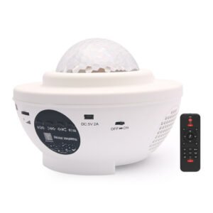 Color: White 21 modes – led bluetooth music projector light