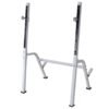 vidaXL Workout Bench with Weight Rack, Barbell and Dumbbell Set 264.6 lb - Image 7