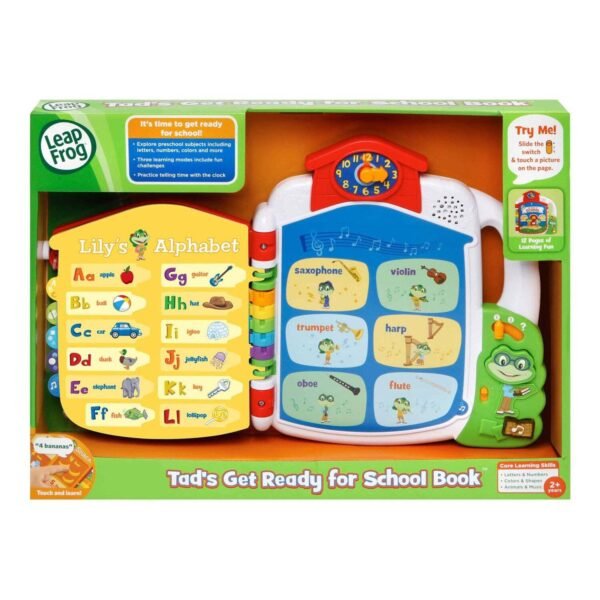 LeapFrog Tad's Get Ready for School Book