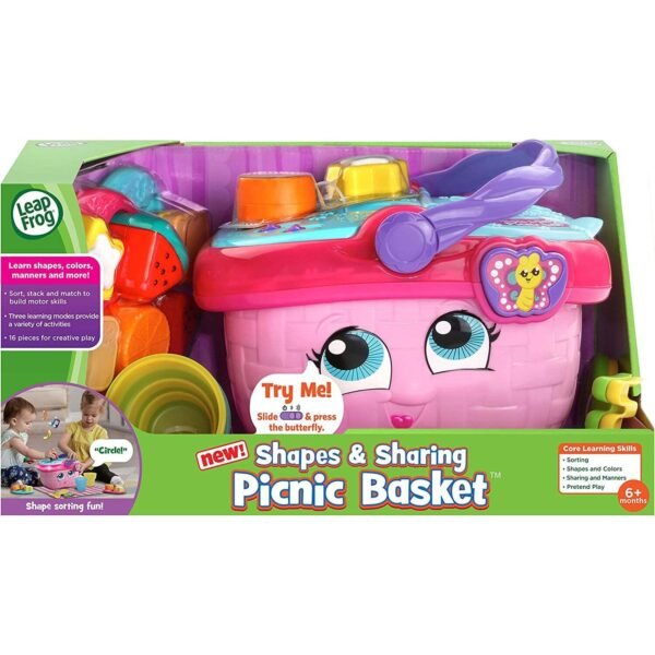 LeapFrog Shapes & Sharing Picnic Basket - English Version