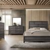 58" X 16" X 37" Weathered Gray Dresser - Image 4