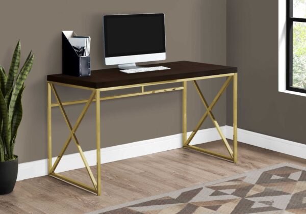 47" Espresso Rectangular Writing Desk - Image 2