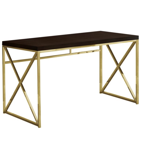 47" Espresso Rectangular Writing Desk - Image 3