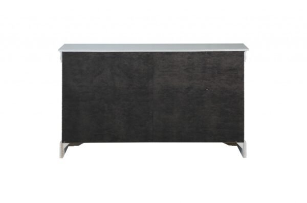 15" X 57" X 33" Platinum Wood Dresser - Image 4