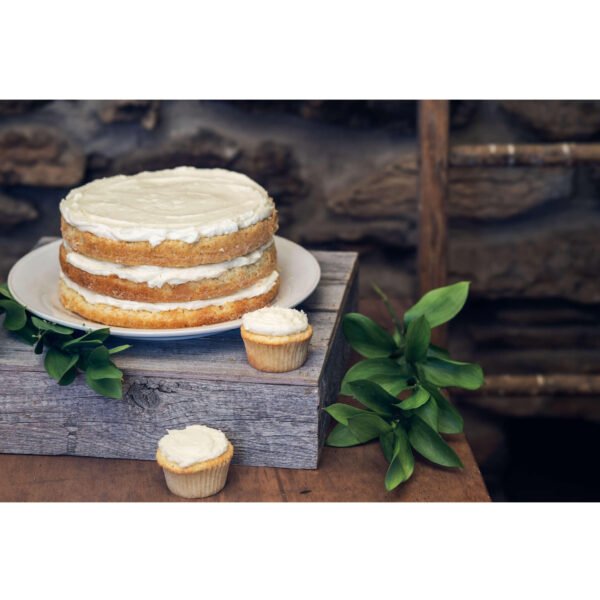 Natural Weathered Gray Cake Stand - Image 6