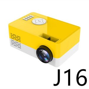 Color: YellowJ16, Model: Eu – ED Projector 1080P video projector