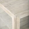 Rustic Weathered White And Gold Shadowbox Cabinet - Image 7