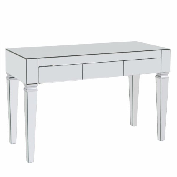 Silver Mirrored Glam Desk - Image 6