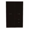 Black and White Tall Four Door Closet - Image 3