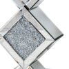 Diamond Silver Mirrored Side Table - Image 4