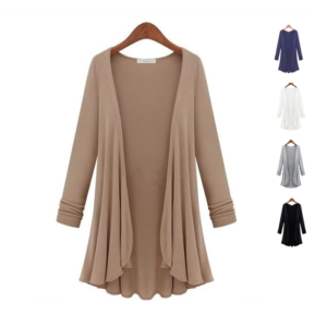 Color: Coffee Beans,Size: Medium – Lux Drapes Classic Cardigans In 5 Colors