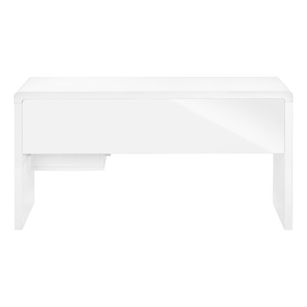 60" White Computer Desk - Image 5