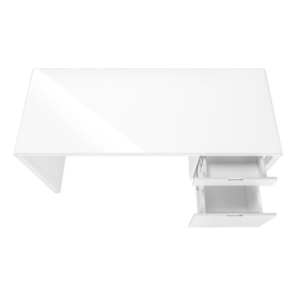 60" White Computer Desk - Image 6