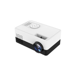 Color: White, Model: Eu – ED Projector 1080P video projector