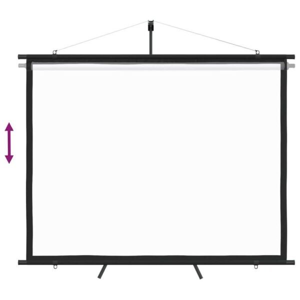 vidaXL Projection Screen with Tripod 84" 4:3 - Image 4