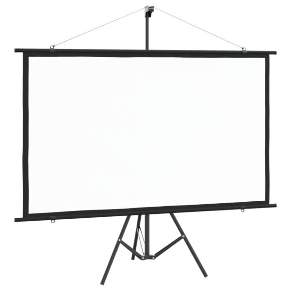 vidaXL Projection Screen with Tripod 72" 16:9 - Image 2