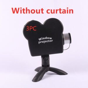 Color: Black 3PCS, Style: AU – Halloween Party Projector Lamp