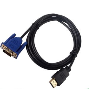 1.8m HDMI TO VGA Cable For Computer Projector