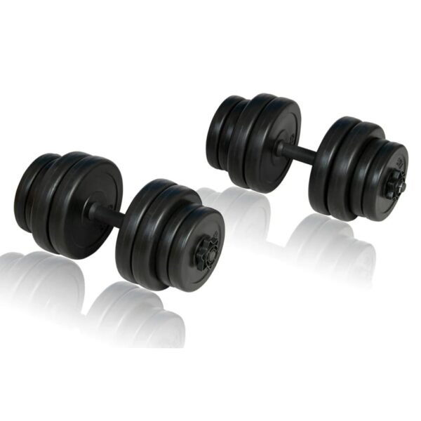 vidaXL Dumbbells 2x33.1 lb - Image 5