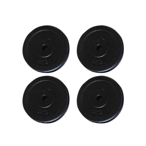 vidaXL Weight Plates 4 pcs 44.1 lbs - Image 2