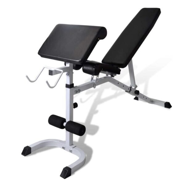 vidaXL Multi-exercise Workout Bench - Image 4