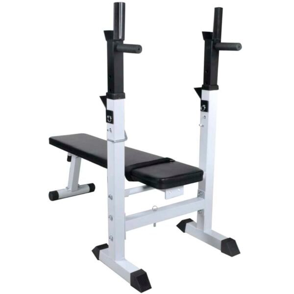 vidaXL Fitness Workout Bench Straight Weight Bench - Image 2