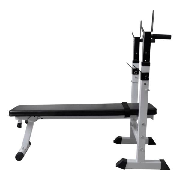 vidaXL Fitness Workout Bench Straight Weight Bench - Image 3