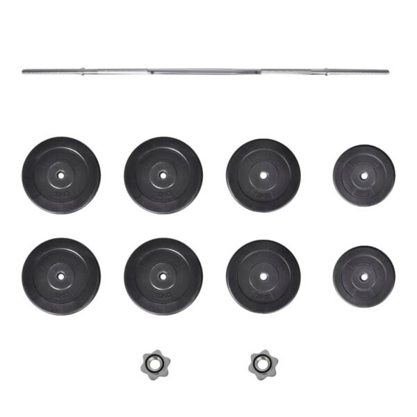 Barbell with Plates Set 132 lb - Image 4