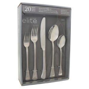 Gibson Elite Monteverdi 20 Piece Flatware Set