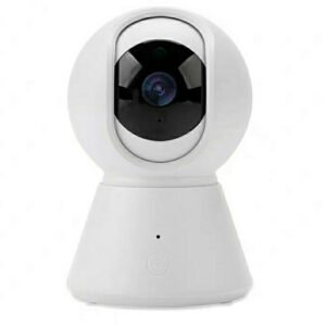 Color: White, Style: Graffiti UK – Night vision home gimbal surveillance camera