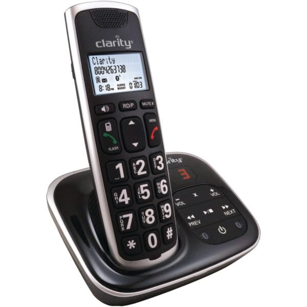 Clarity 59914.001 DECT 6.0 BT914 Amplified Bluetooth Cordless Phone with Answering Machine - Image 2