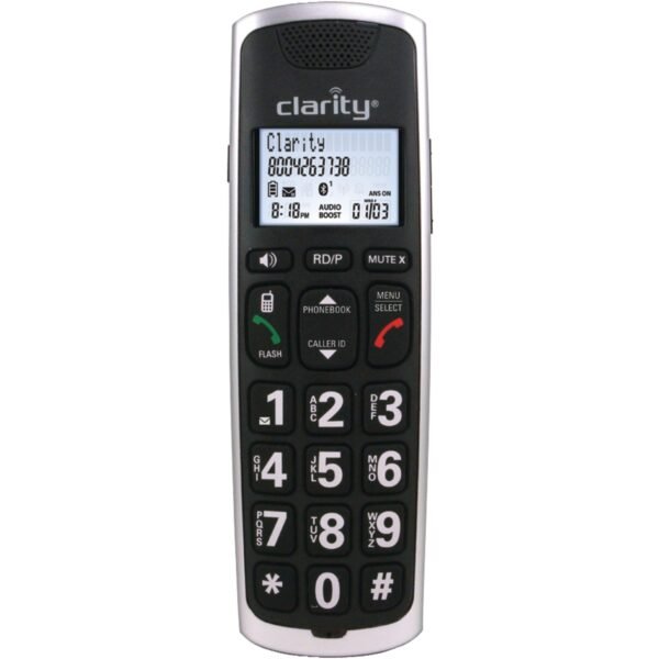 Clarity 59914.001 DECT 6.0 BT914 Amplified Bluetooth Cordless Phone with Answering Machine - Image 4