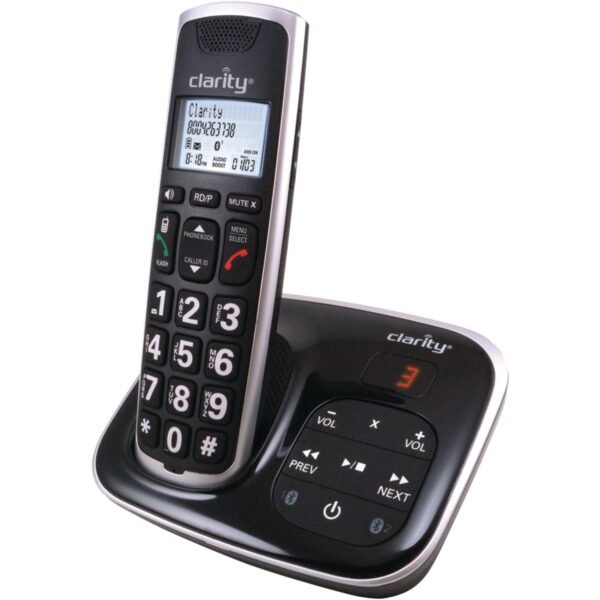 Clarity 59914.001 DECT 6.0 BT914 Amplified Bluetooth Cordless Phone with Answering Machine - Image 5