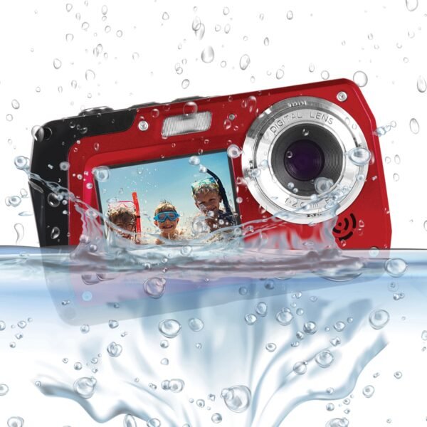 Minolta MN40WP-R 48.0-Megapixel Waterproof Digital Camera (Red) - Image 5