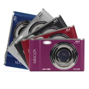 Minolta MND20-M MINOLTA MND20 44 MP / 2.7K Ultra HD Digital Camera (Magenta)