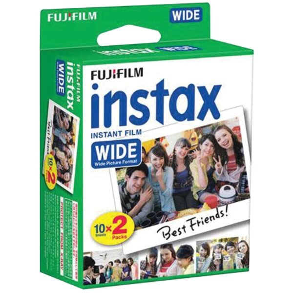 FUJIFILM 16468498 instax WIDE Film Twin Pack - Image 2